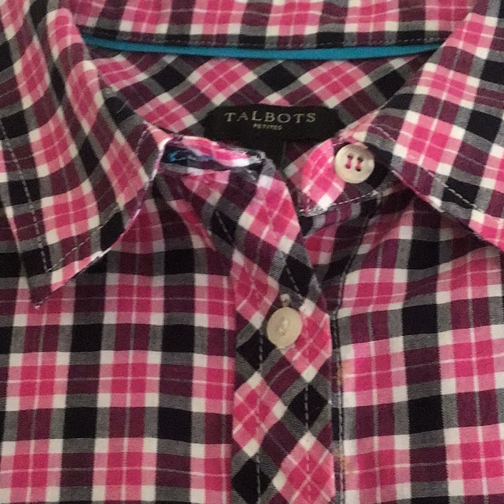 TALBOTS cotton button down.